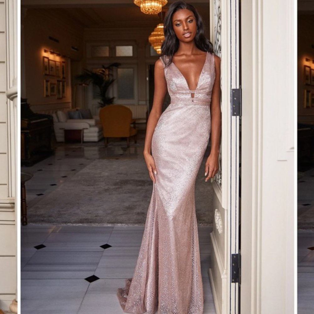 A&N Luxe Sarai Rose Gold